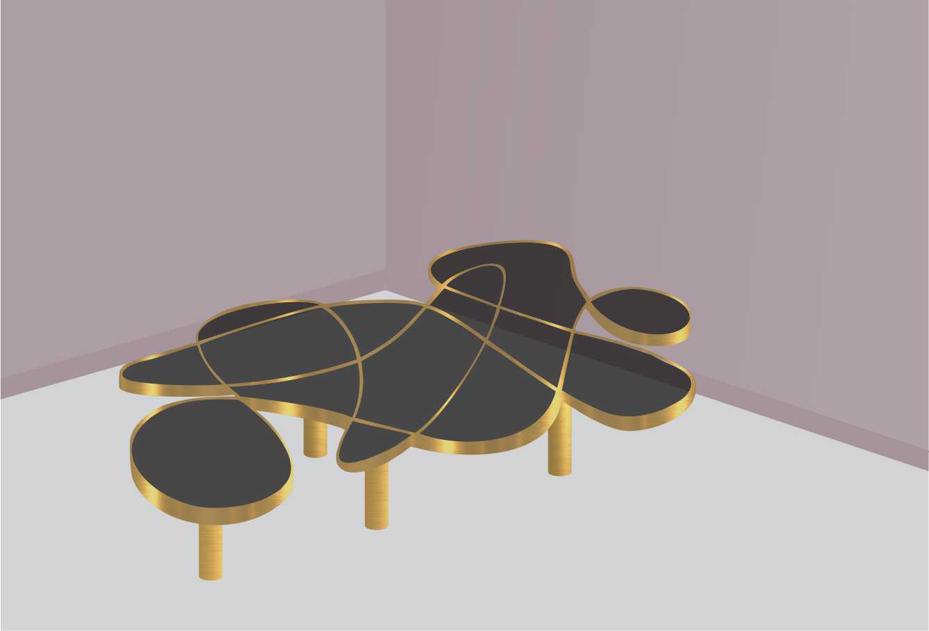 doodle-jazz coffee table